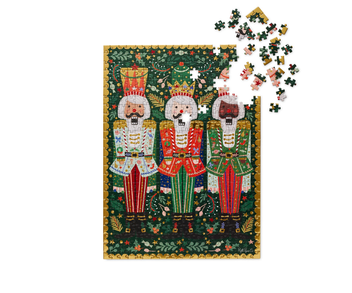 Nutcracker Brigade Christmas Puzzle | 500 Pieces