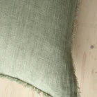 Sage Green Lina Linen Pillow