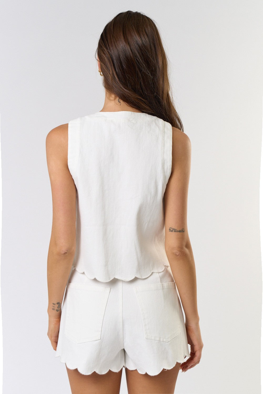 Scallop Shorts