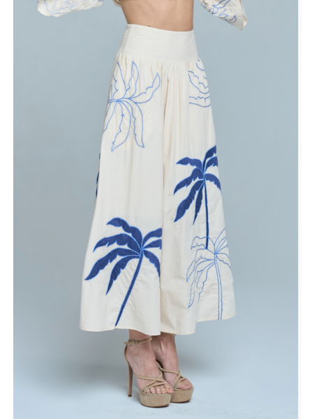 Island Time Palm Skirt