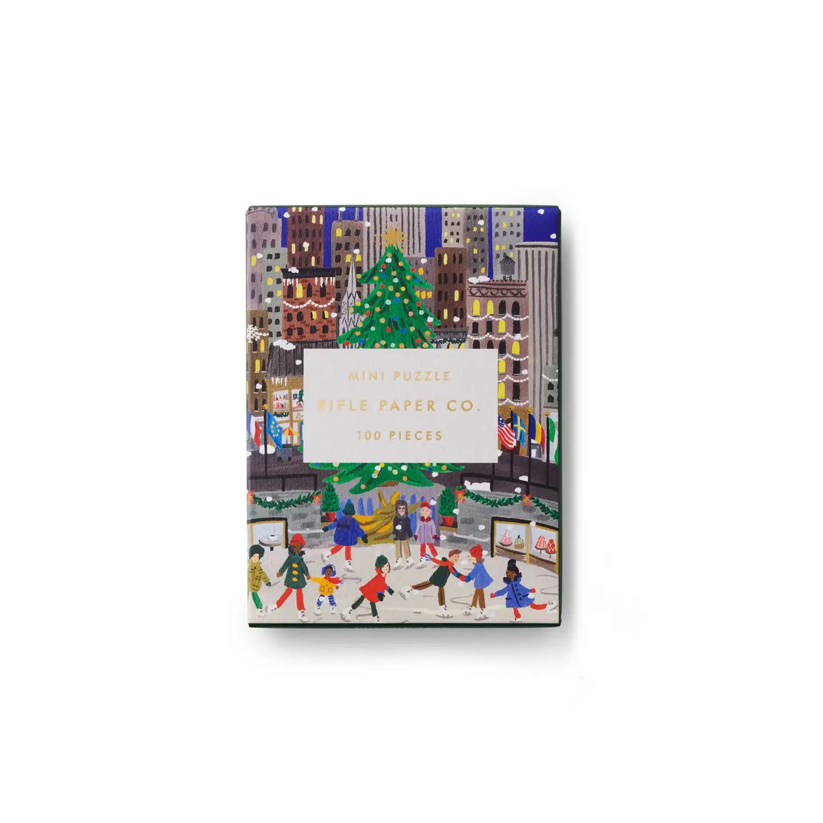 Christmas on Ice Mini Puzzle | 100 Pieces