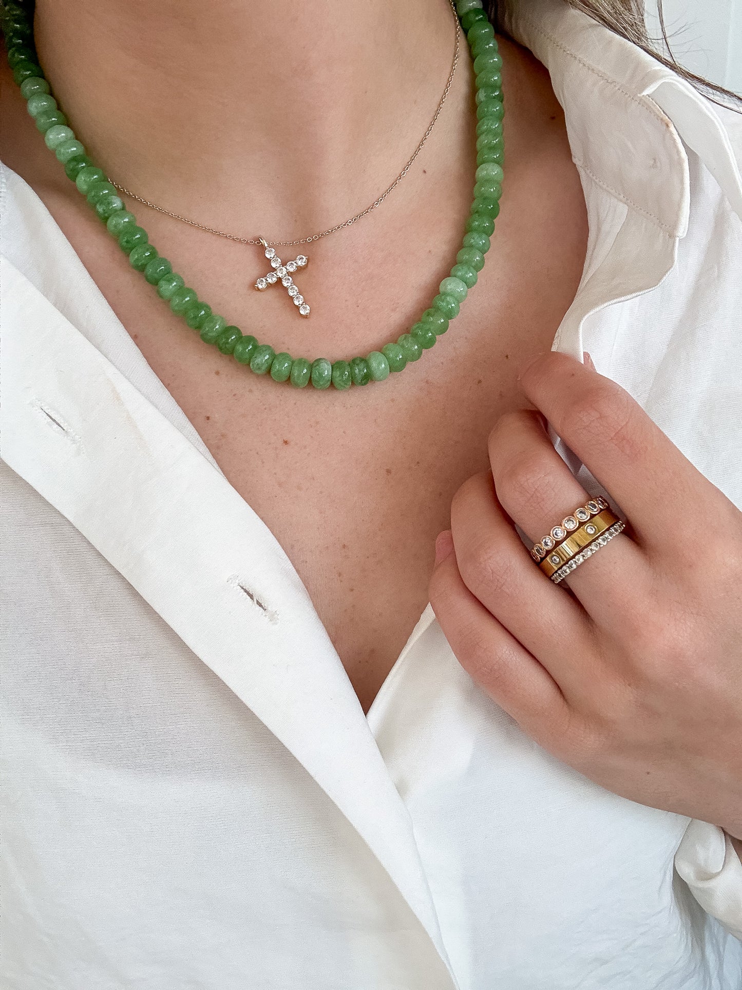 Spring Green Candy Necklace