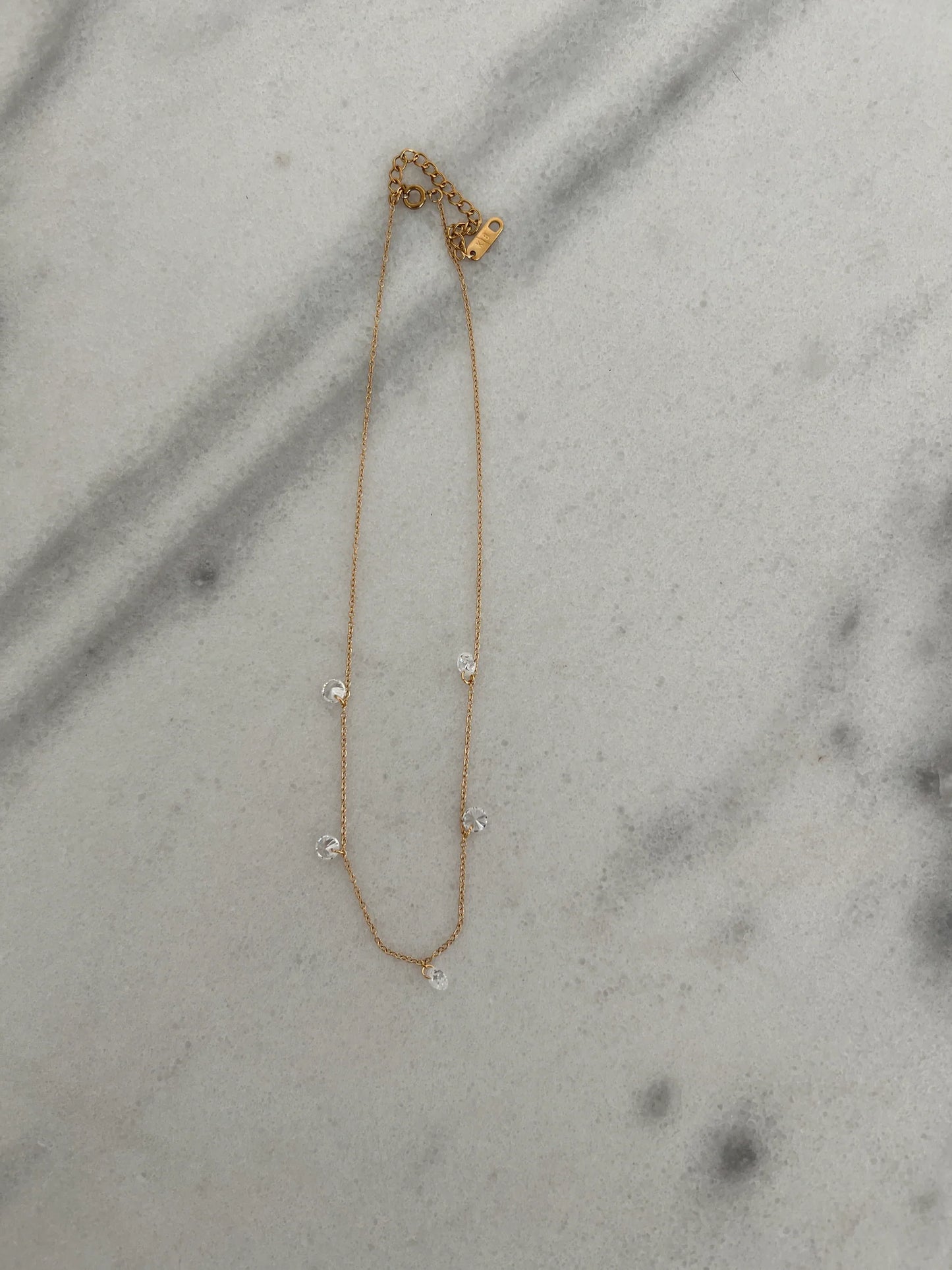 Clear Crystal Necklace