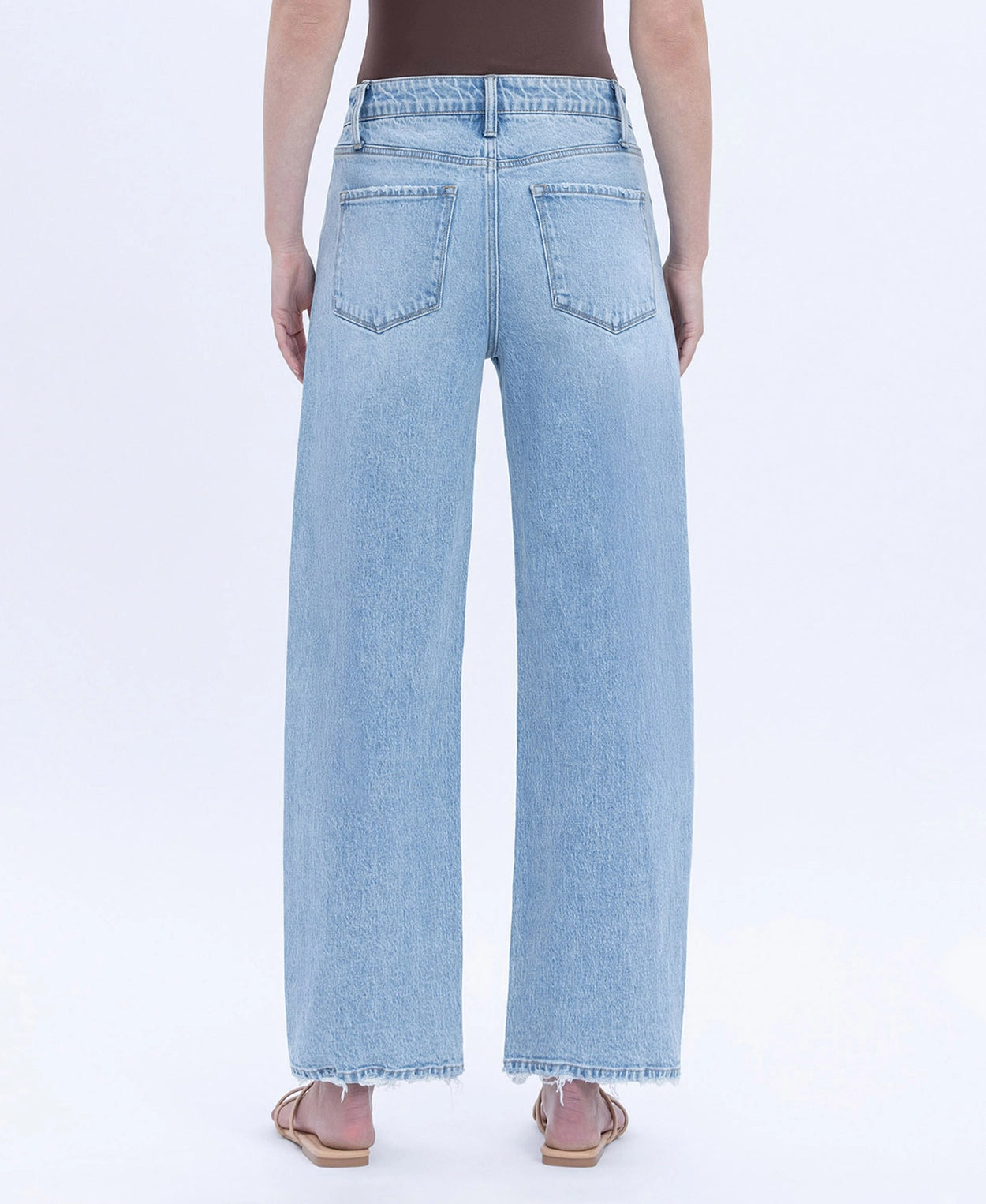 Super High Rise Crop Barrel Leg Jeans