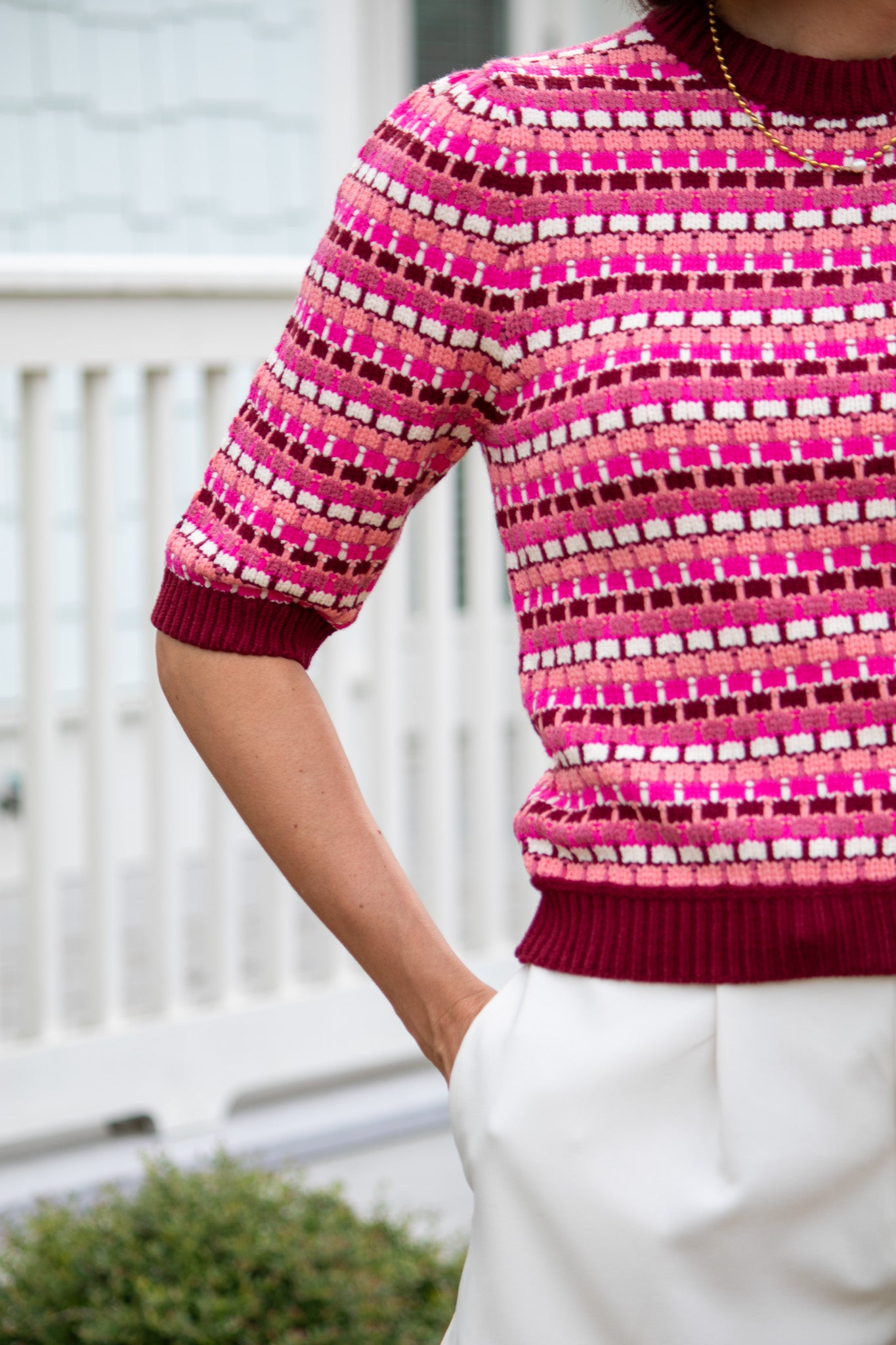 Rosewood Knit Top