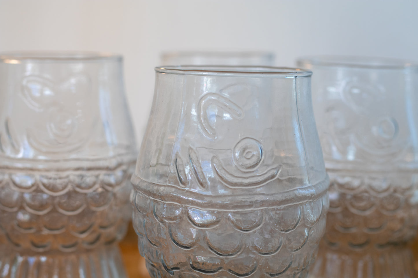 Fish Shaped Drinking Glass 12oz