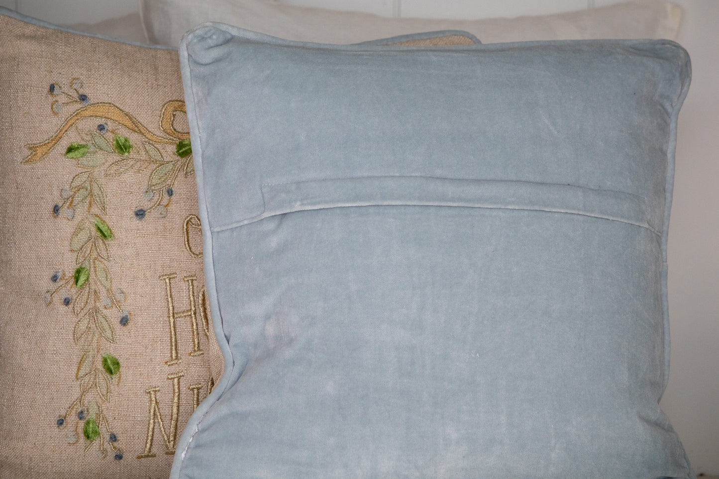 "Oh Holy Night" Christmas Pillow