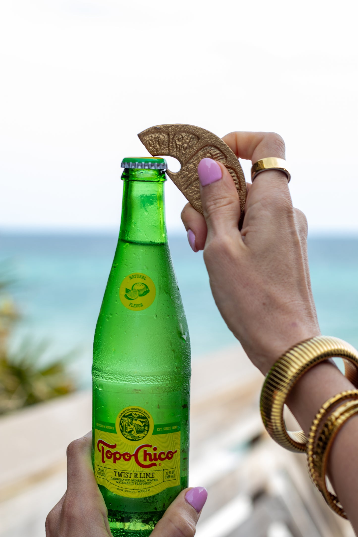 Lemon Slice Bottle Opener