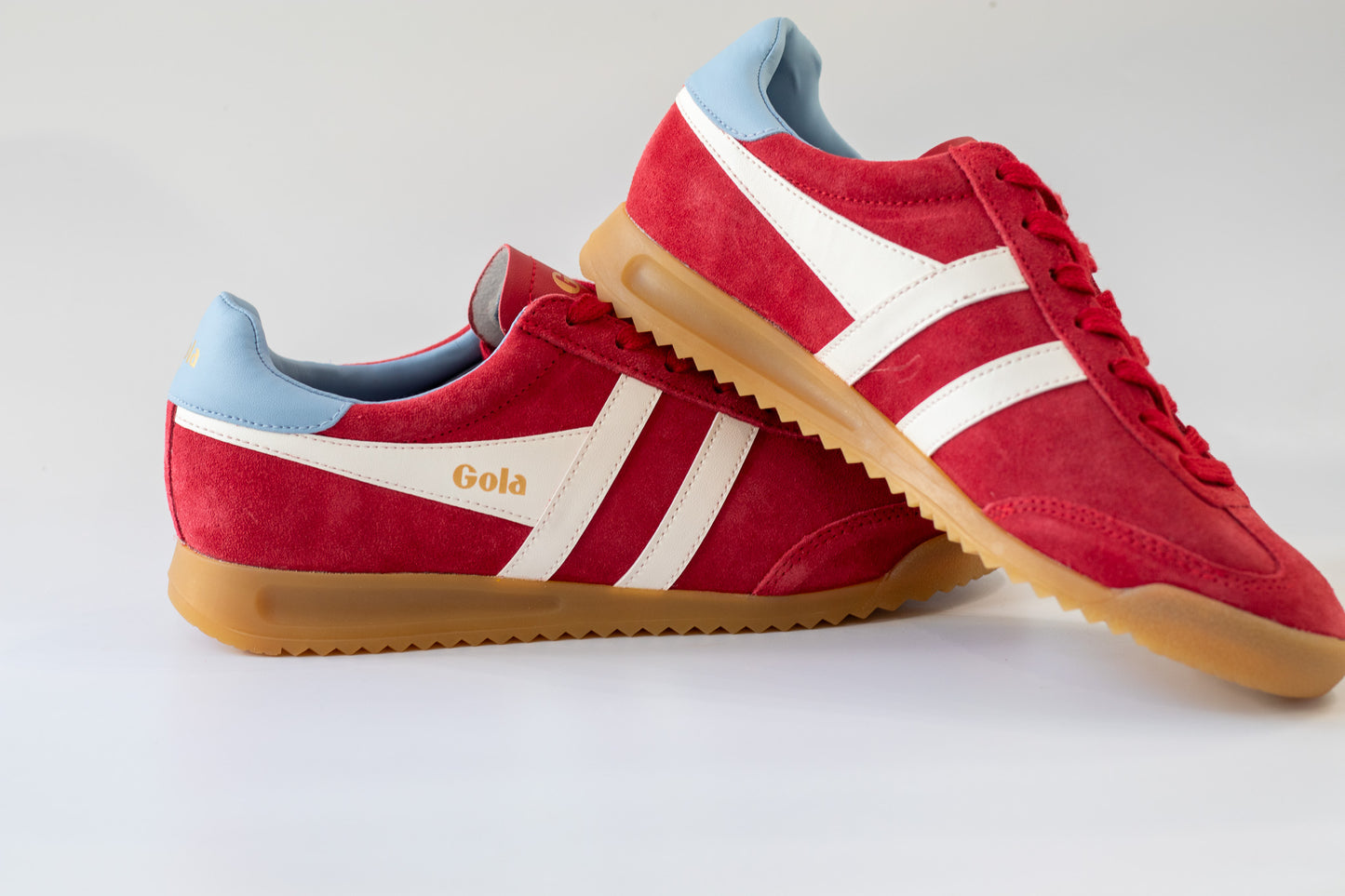 Gola Classics Women's Torpedo Sneakers In Red/Off White/Air