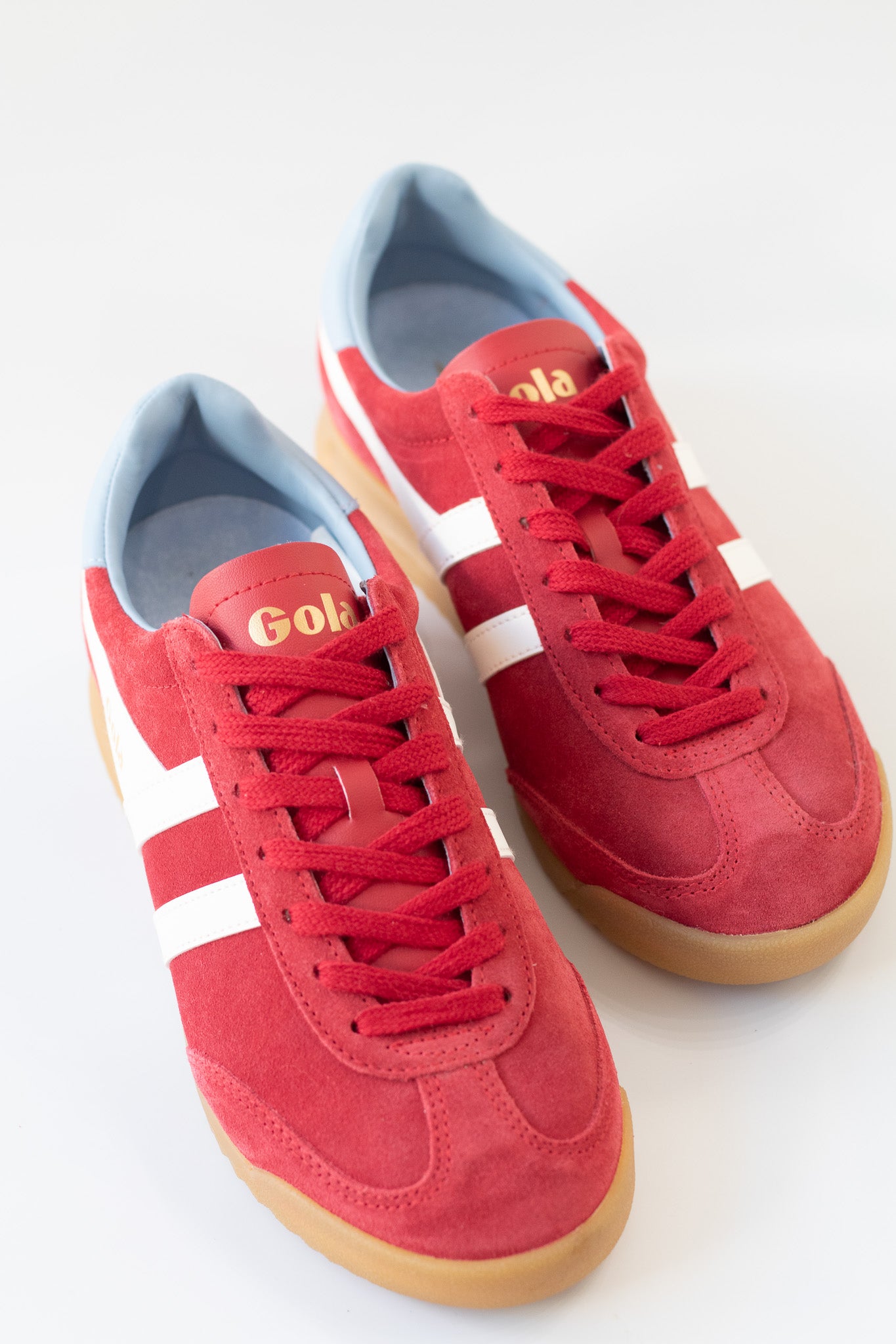 Gola Classics Women's Torpedo Sneakers In Red/Off White/Air