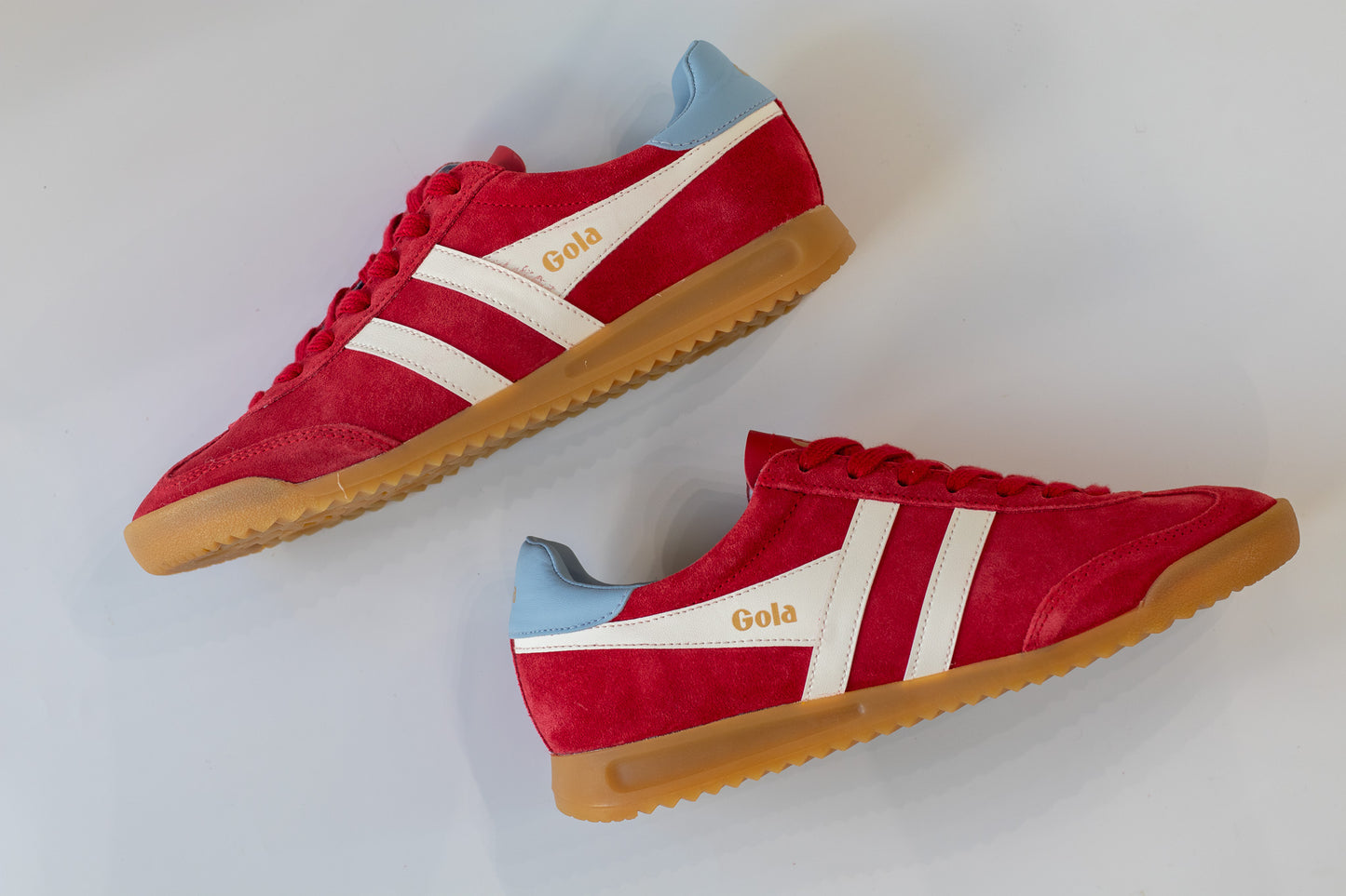 Gola Classics Women's Torpedo Sneakers In Red/Off White/Air