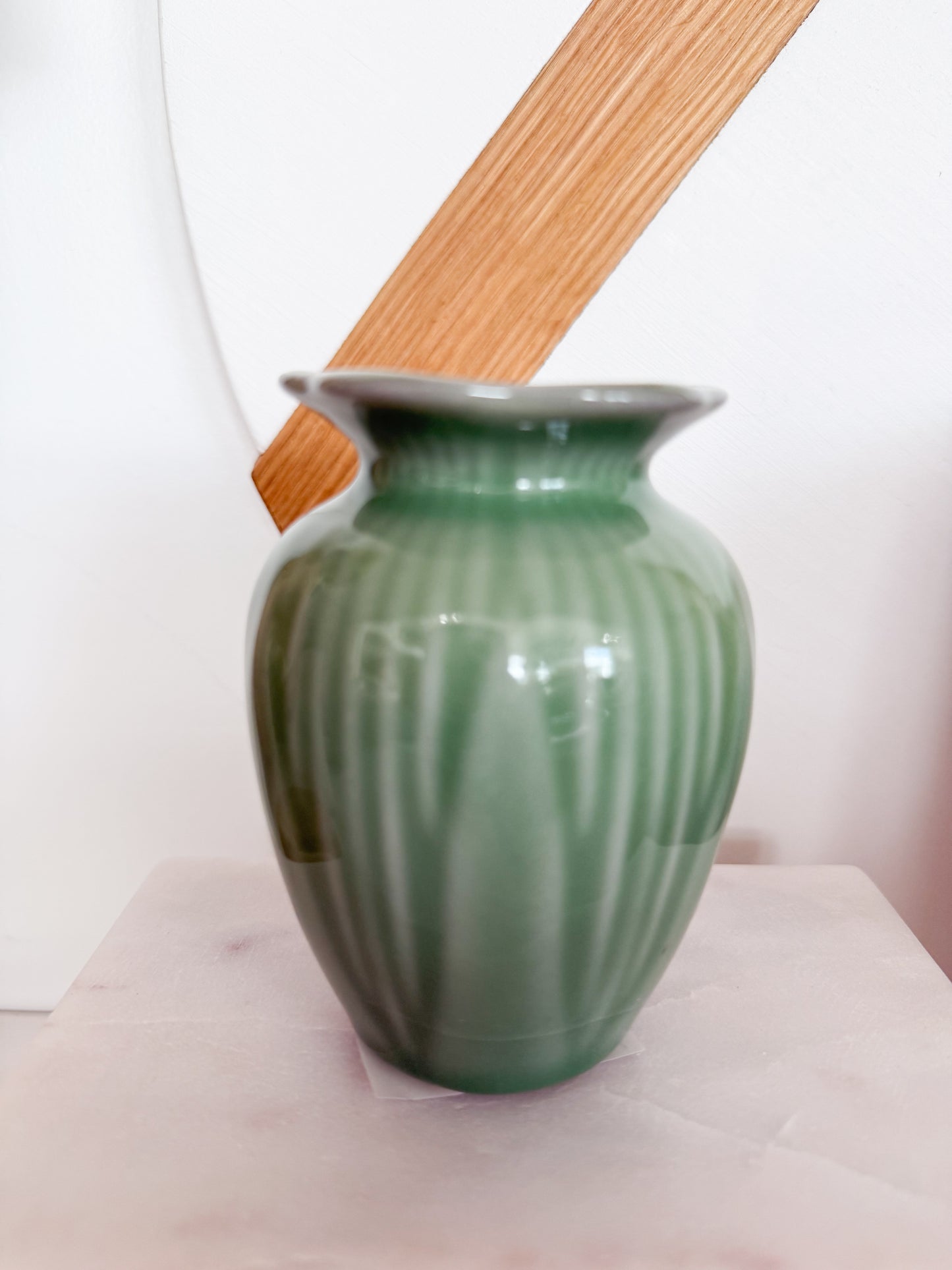 Jade Stoneware Vase, 3 Styles