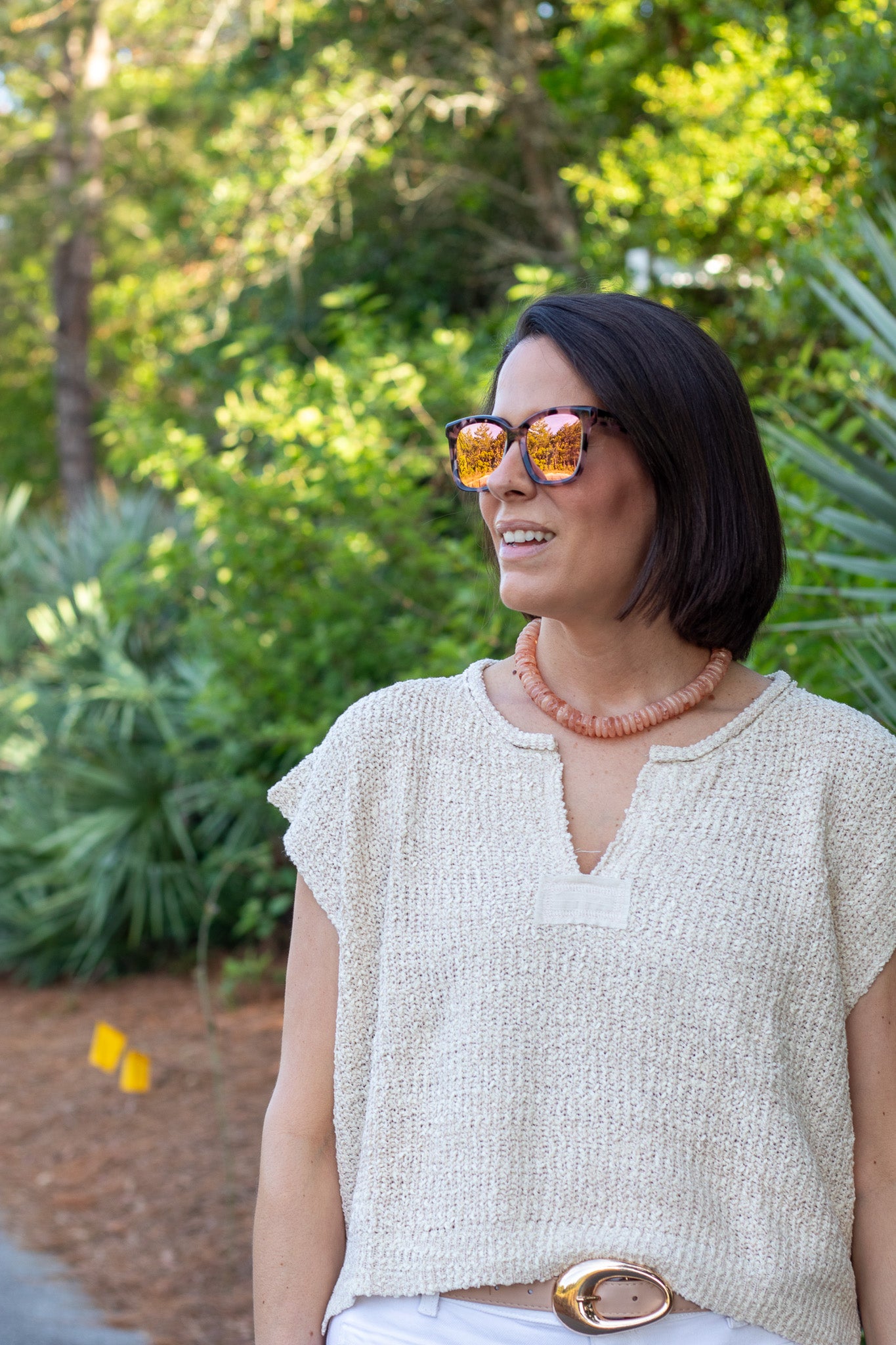 Oatmeal Sleeveless Sweater