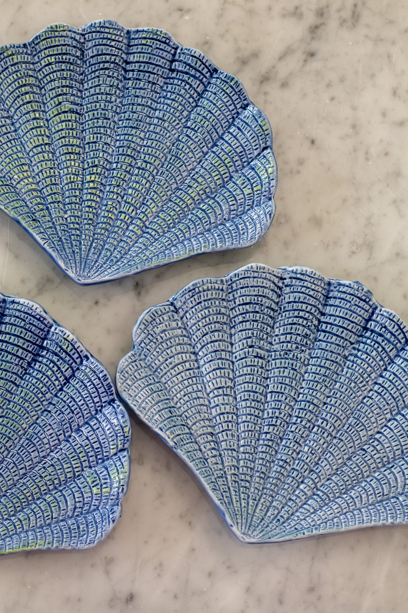 Shell Shaped Stoneware Dish