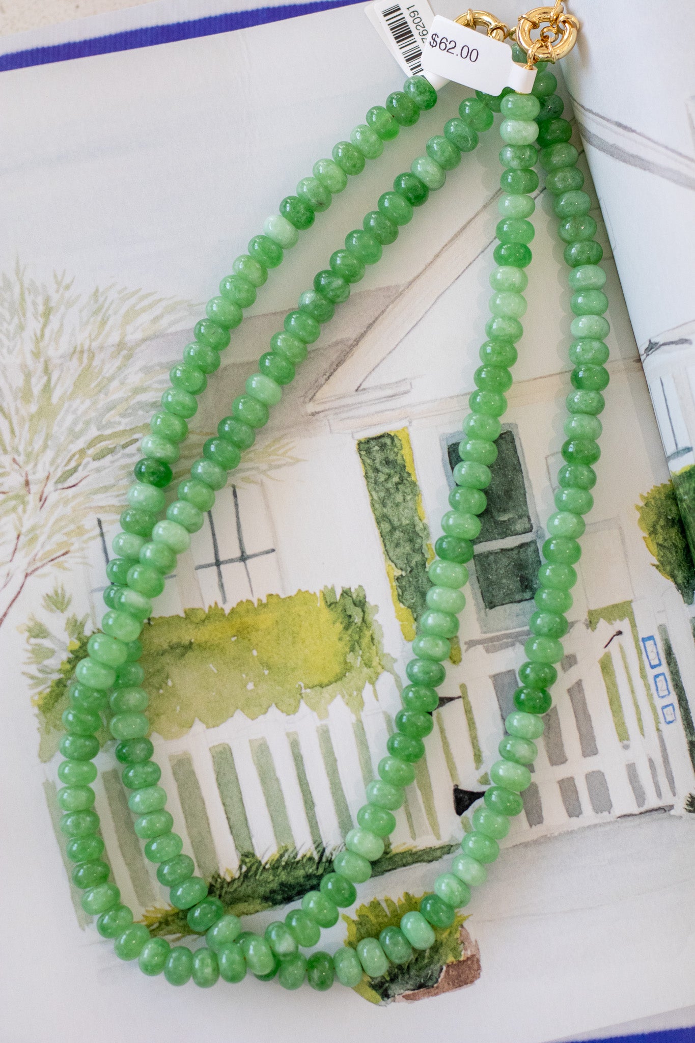 Spring Green Candy Necklace