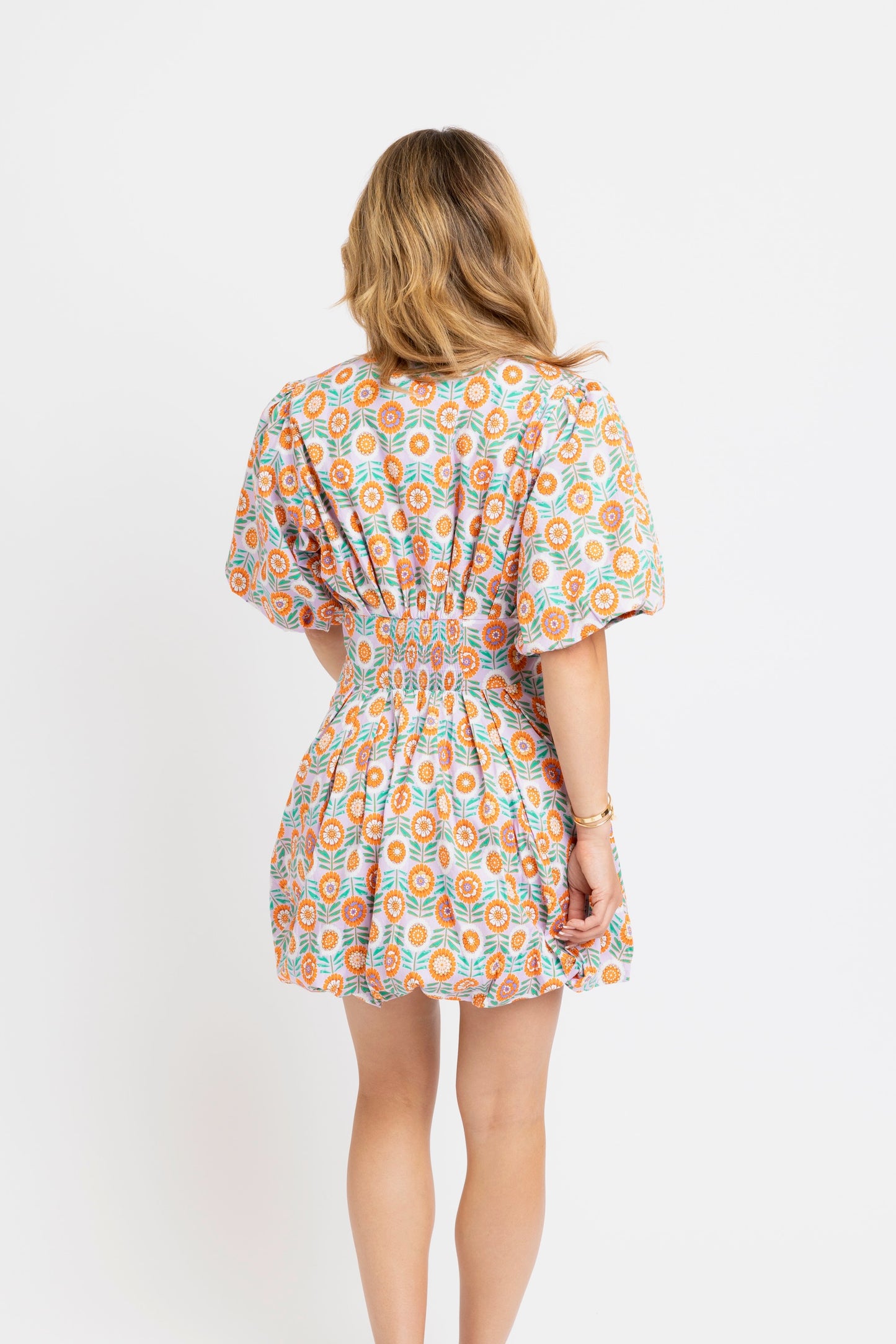 Marigold Meadow Mini Dress