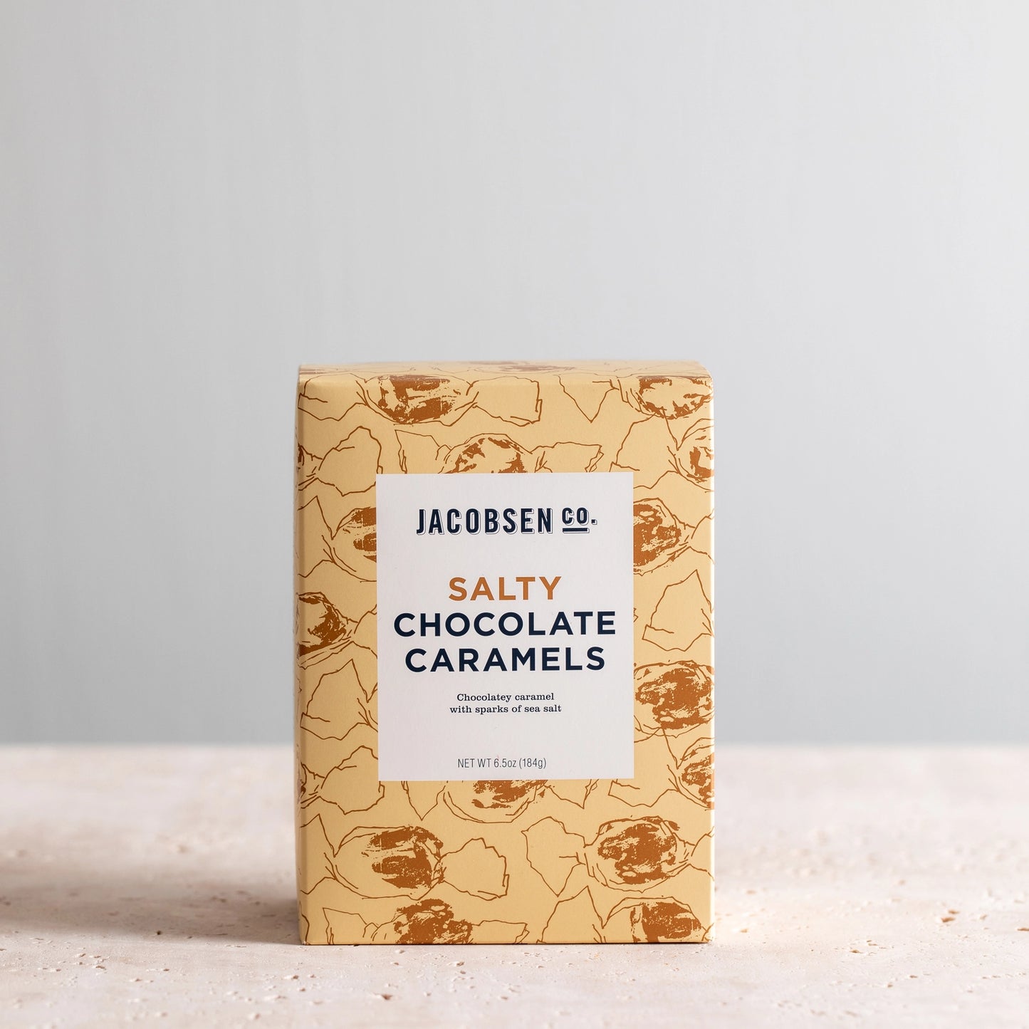 Salty Chocolate Caramels - Pure Sea Salt Caramel Candy