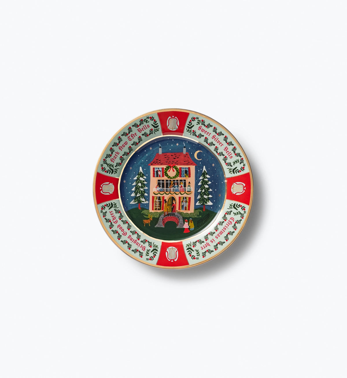 Carol of the Bells Porcelain Dessert Plate