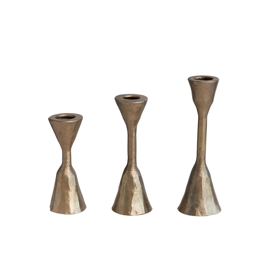 Hand Forged Iron Taper Candle Holder