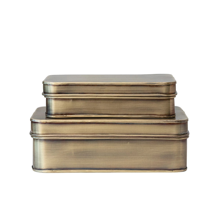 Gold Metal Box