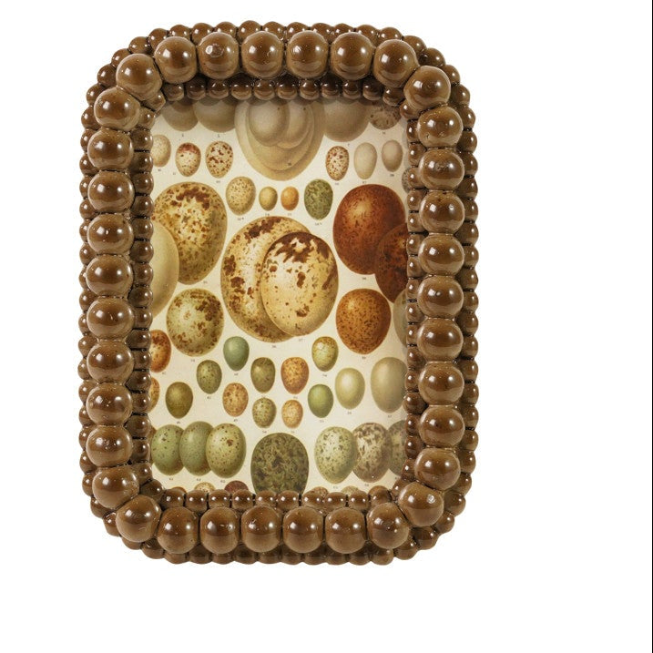 Brown Bobbin Photo Frame