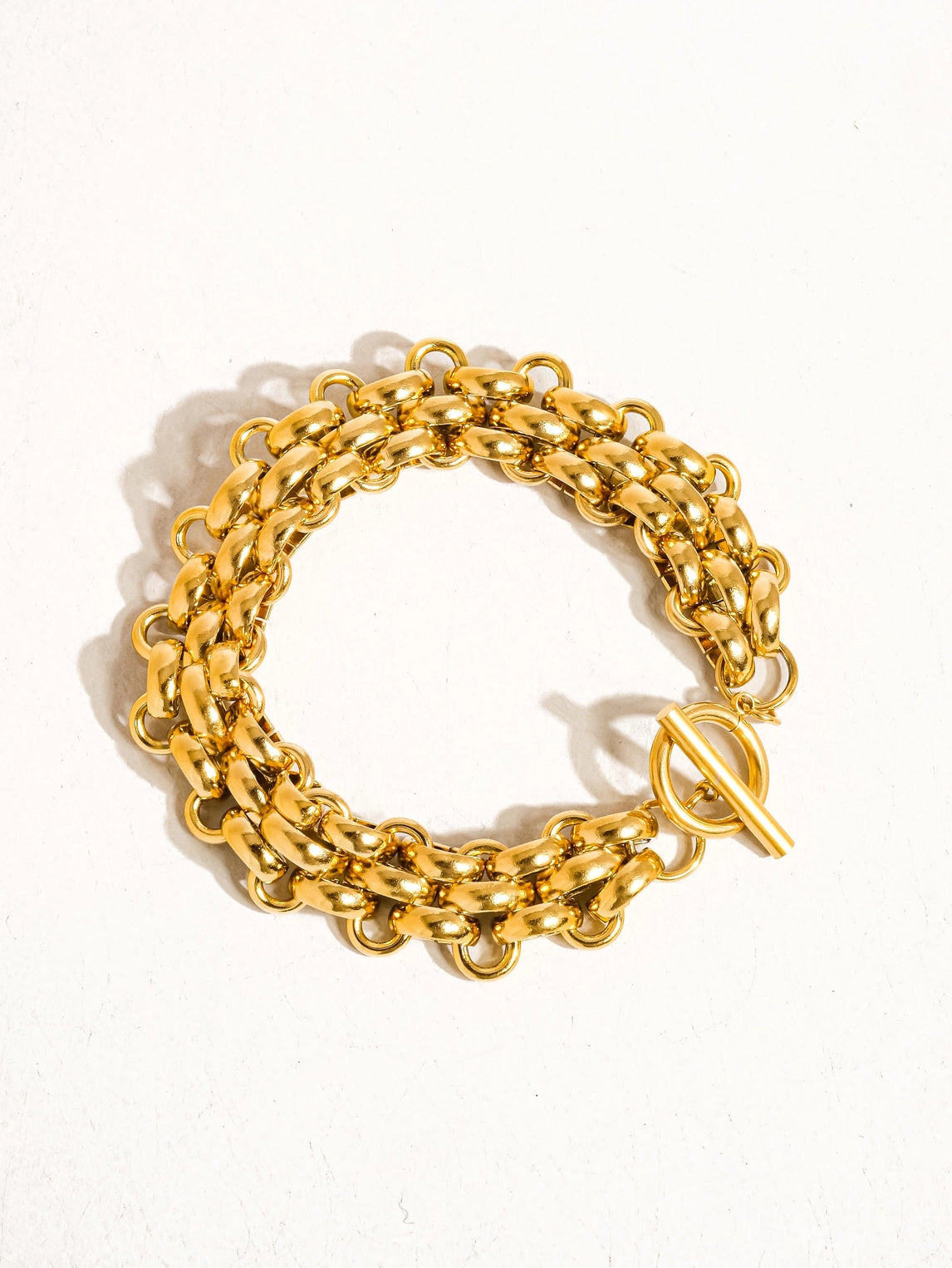 Gold Weave Bracelet