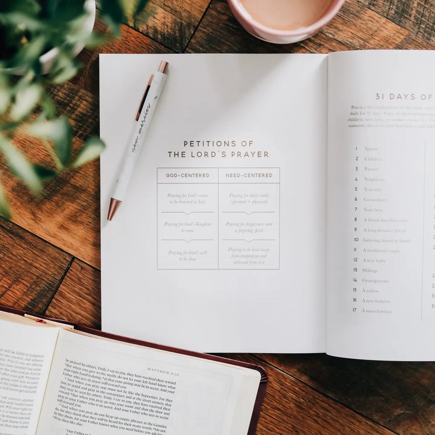 The Lord's Prayer Devotional