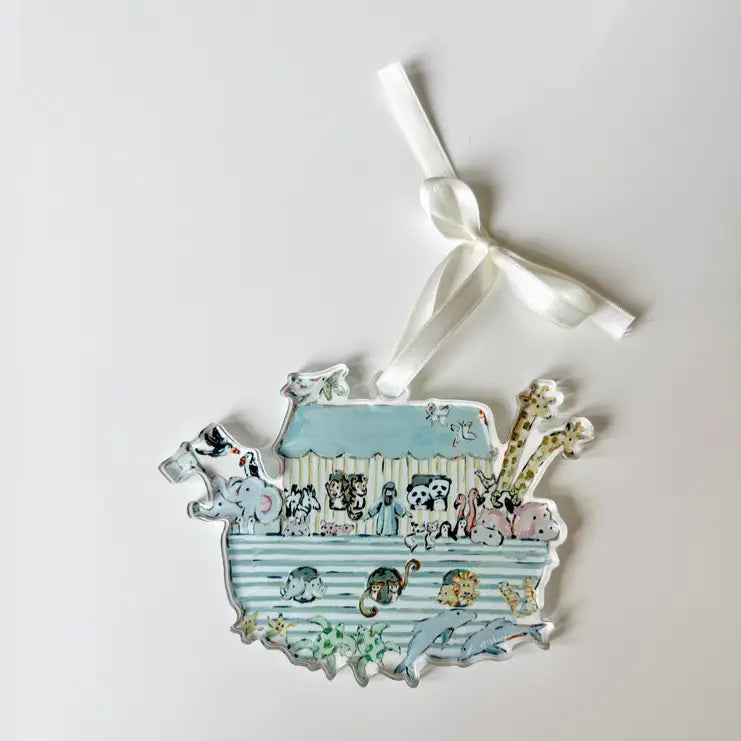 Acrylic Noahs Ark Ornament