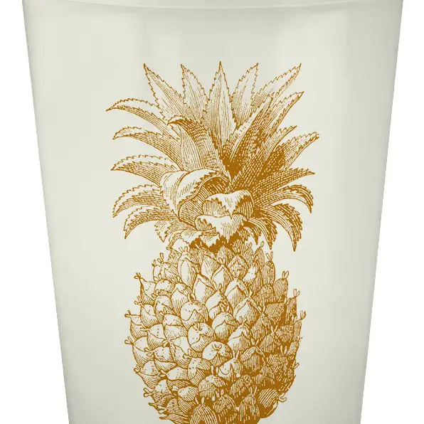 Pineapple 16 Oz Pearlized Cups