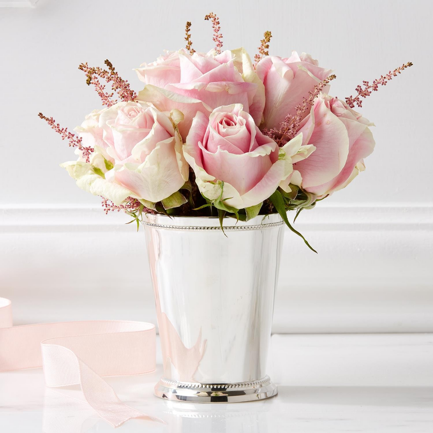 McKenzie Mint Julep Cup/Vase - Silver-Plated Brass