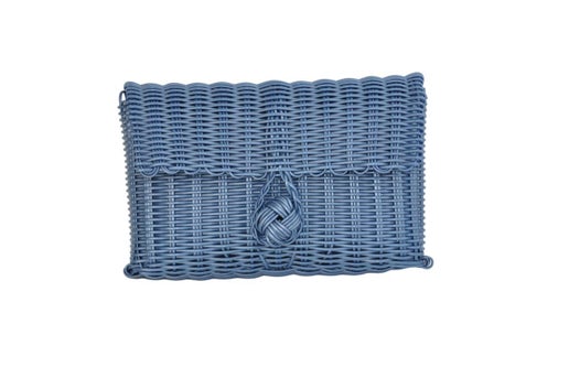 Whispering Blue Clutch