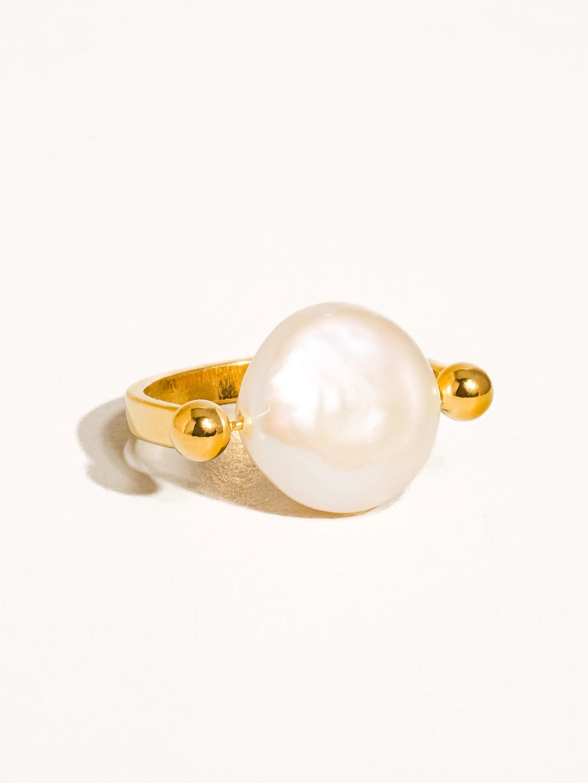 Baroque Pearl Ring