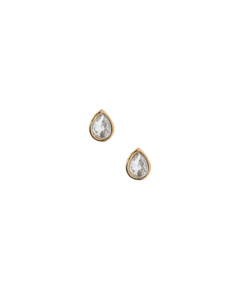 Patsy Pear Screwback Earrings