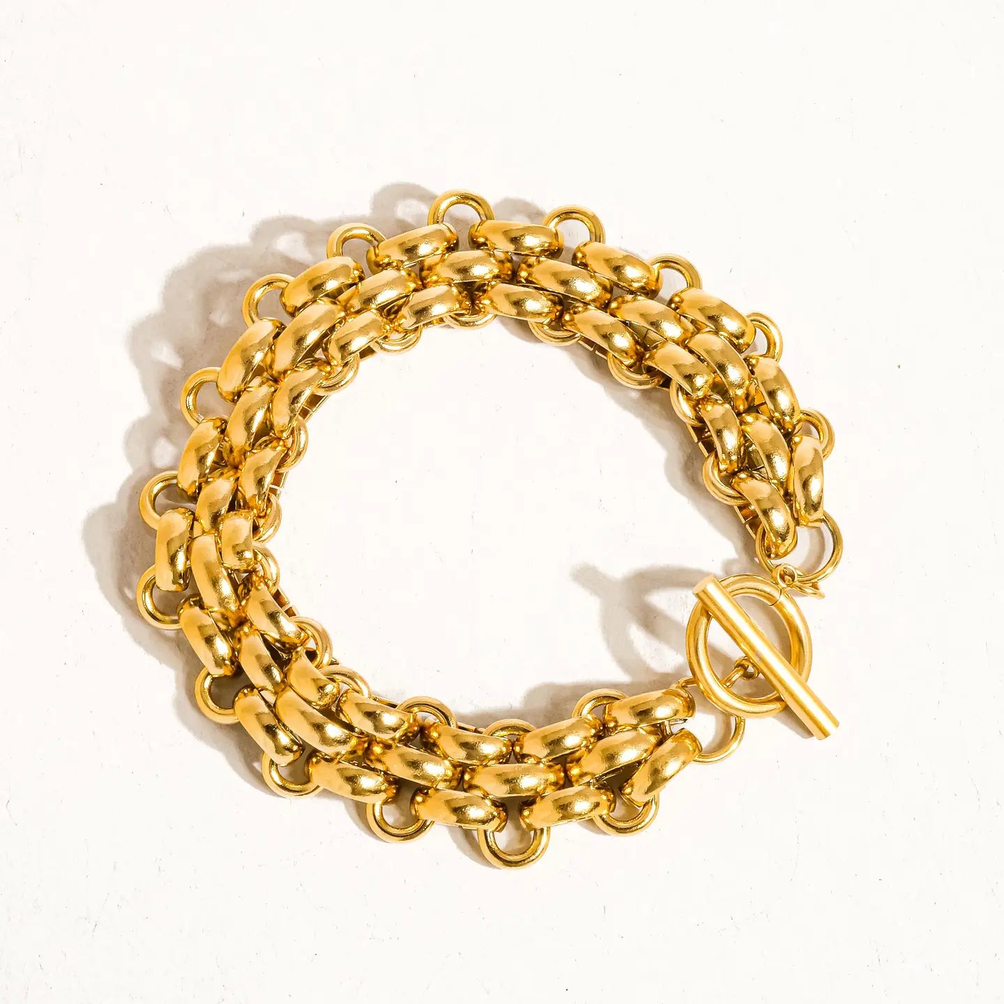Golden Hour Weave Bracelet