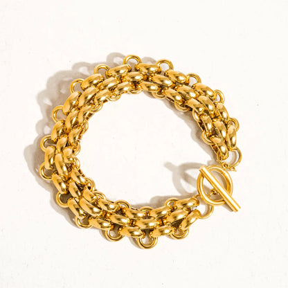 Golden Hour Weave Bracelet