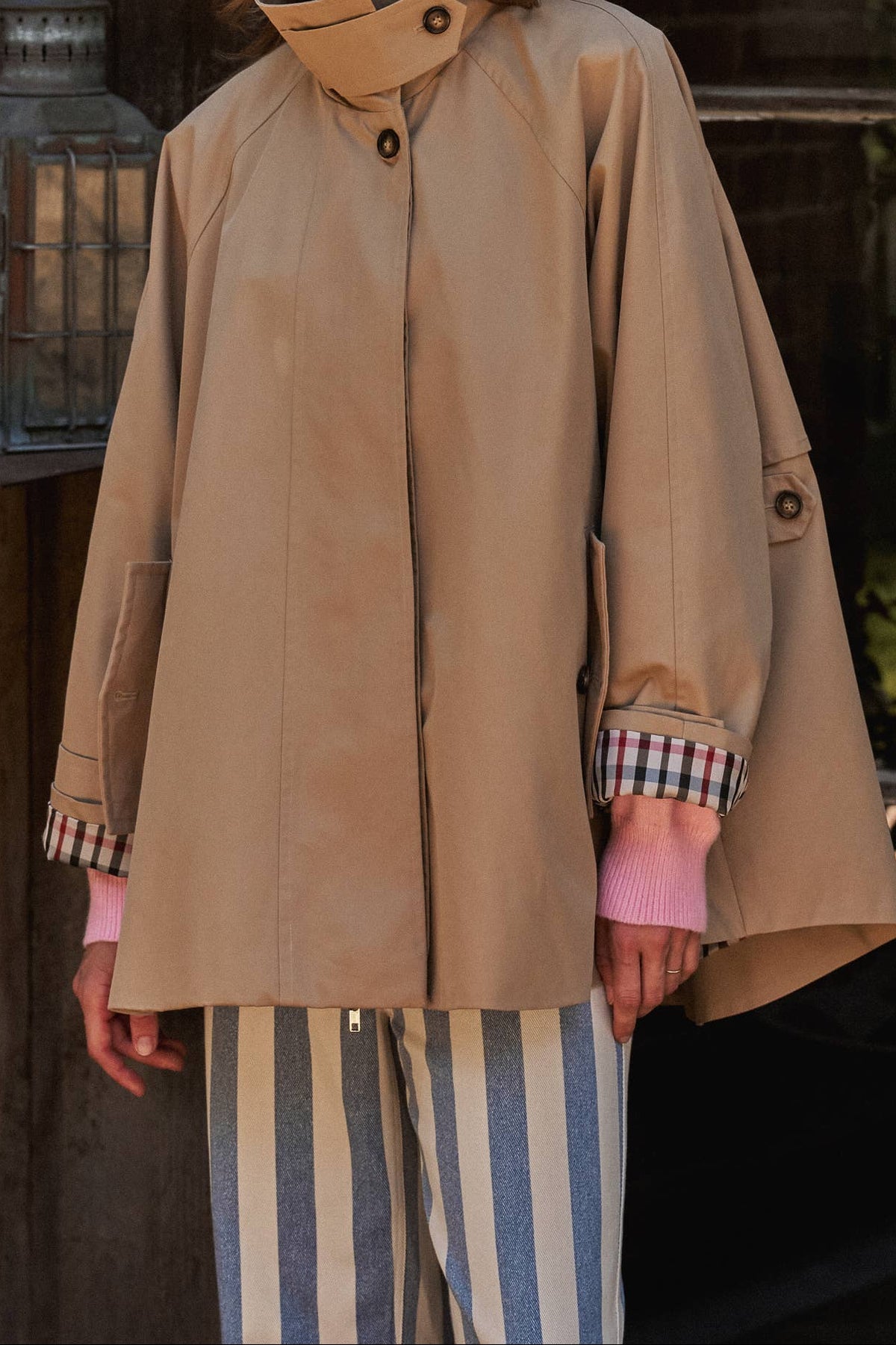 The Camden Plaid Lined Jacket