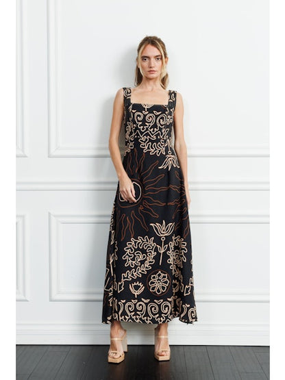 Twilight Tides Maxi Dress