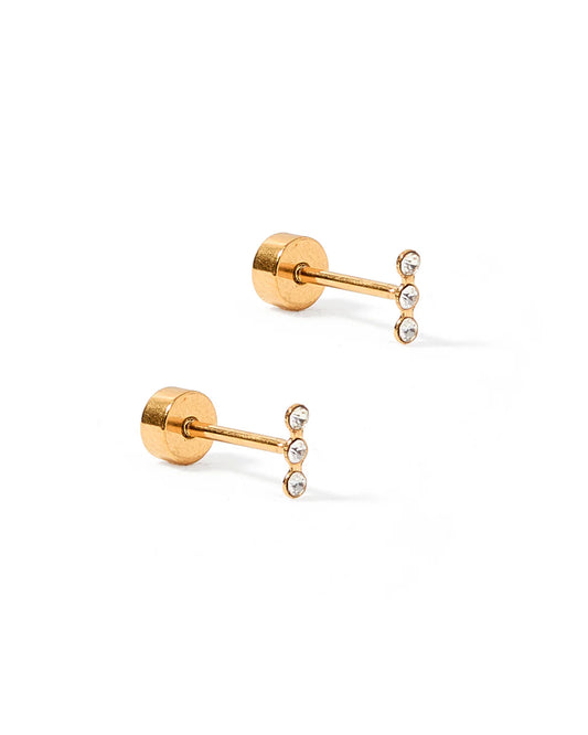 Holly Scewback Stud Earrings