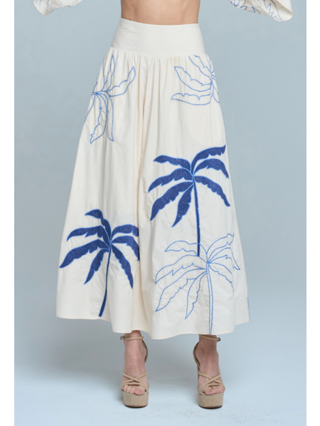 Island Time Palm Skirt
