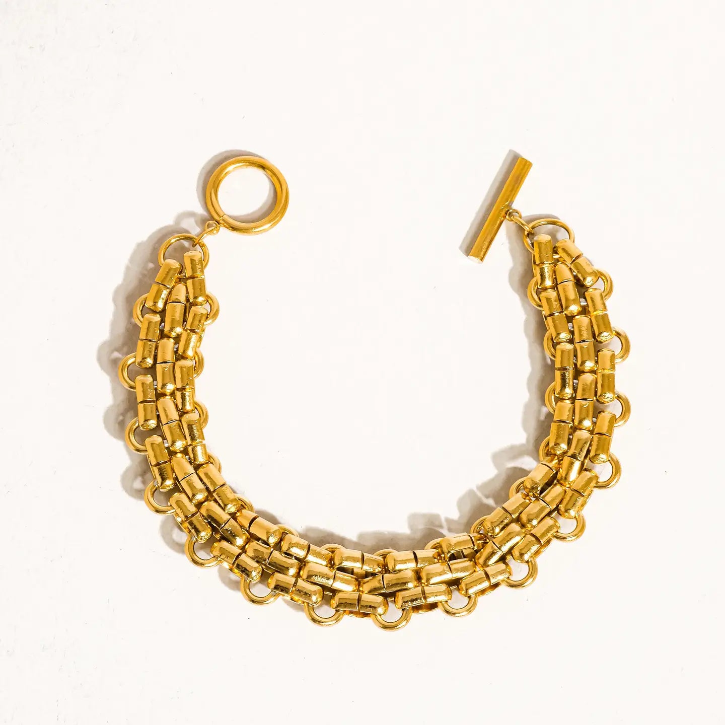 Golden Hour Weave Bracelet