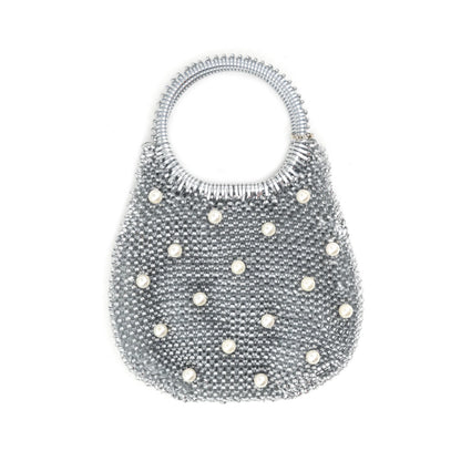 Pearl Nights Mini Bag In Gold Or Silver