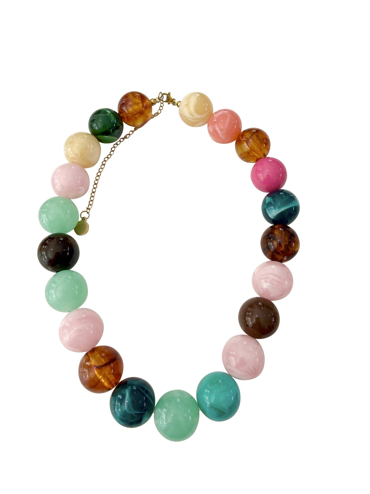 Dora Chunky Beaded Necklace