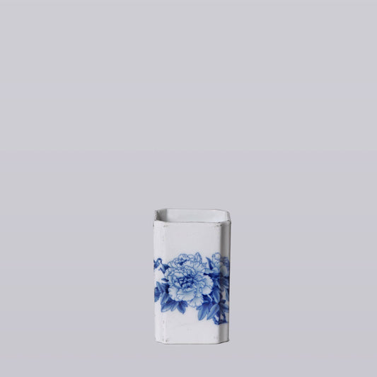 Peony Heirloom Square Vase