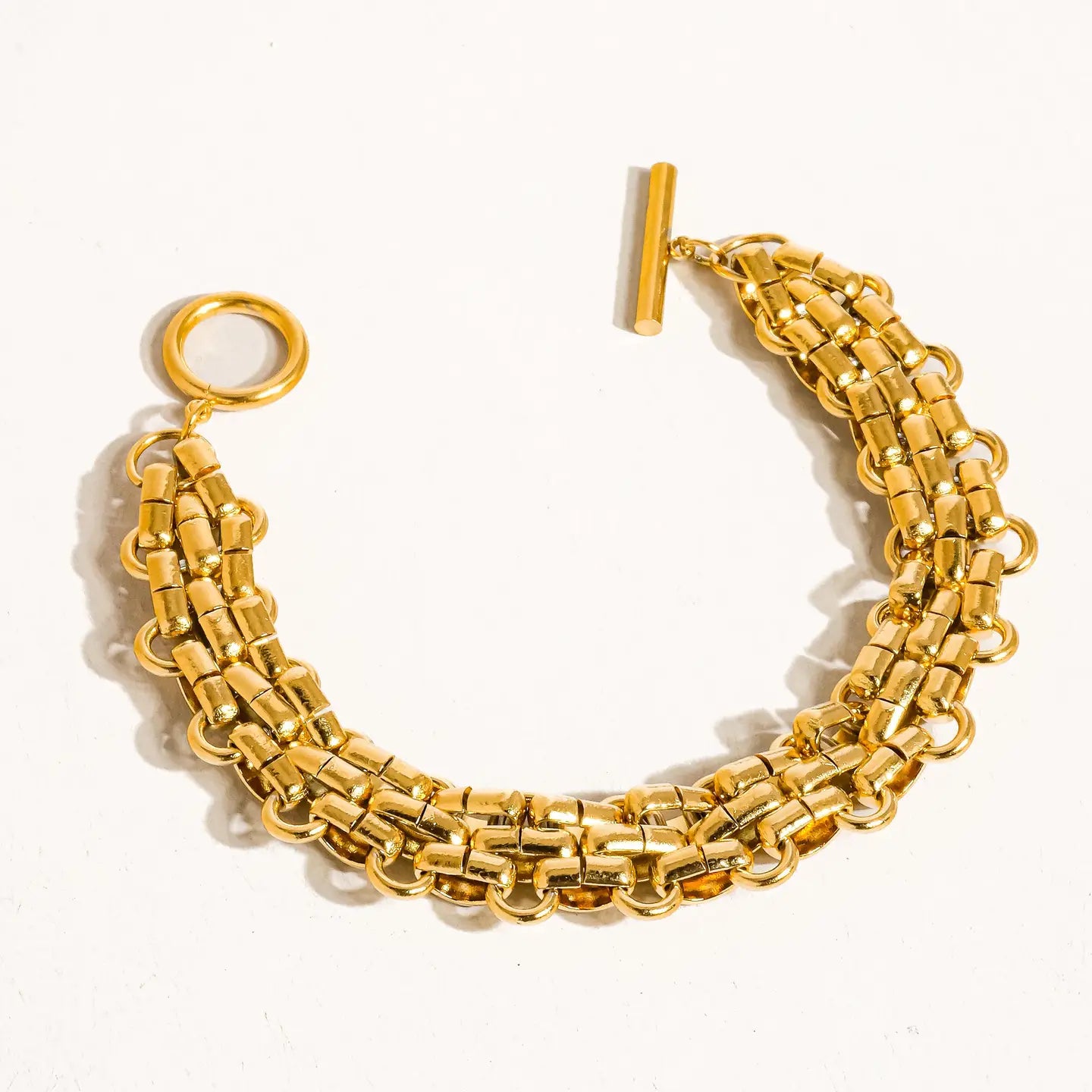 Golden Hour Weave Bracelet
