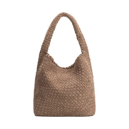 Johanna Clay Suede Recycled Vegan Shoulder Bag