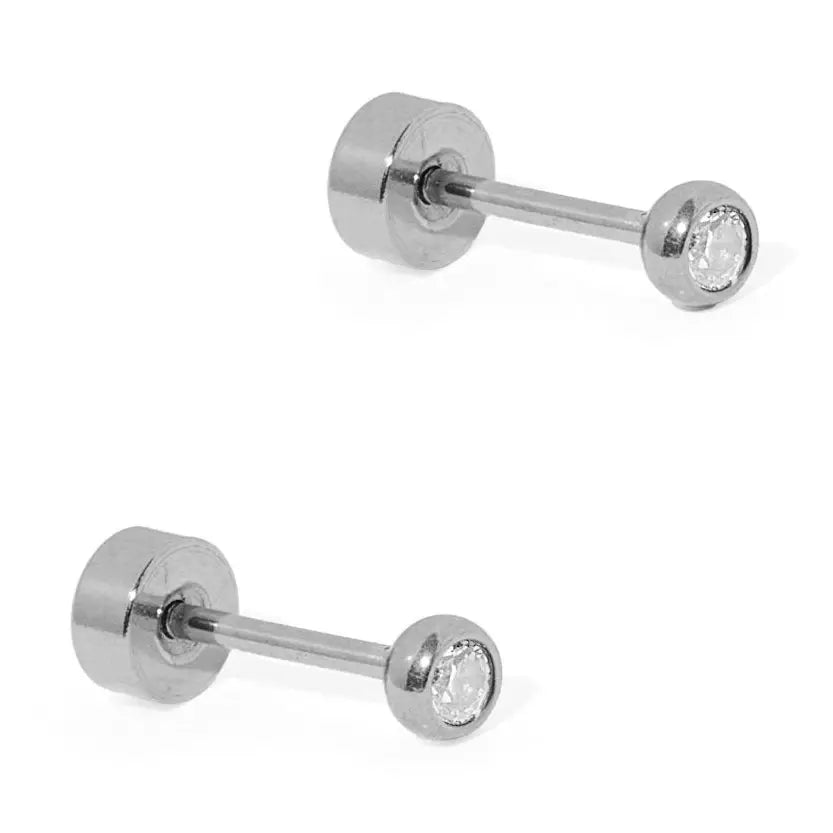 Micro Screwback Stud Earrings