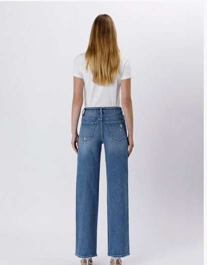 Super High Rise Baggy Wide Leg Jeans