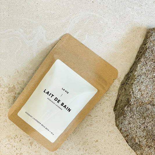 Bath Milk Rosemary Lavender - Small Size 50g