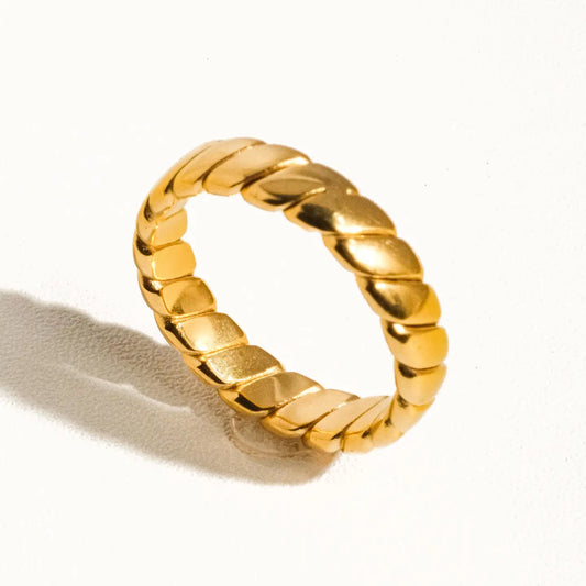 Pierre Braided Stacking Ring