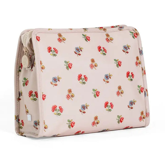 Floral Roadie Medium Zip Pouch